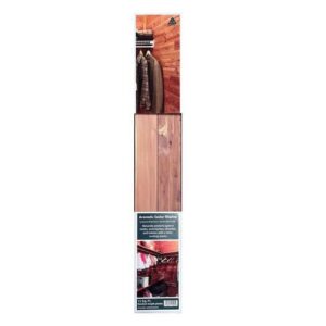American Pacific 5039003 Cedar Safe Wood Closet Liner Plank, Red
