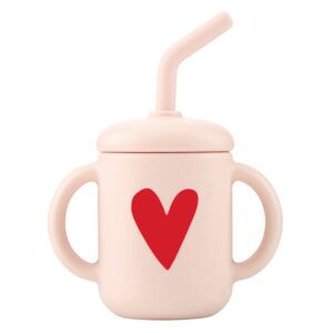 Christian Brands R1485 Stephan Baby Sippy Cup - Heart