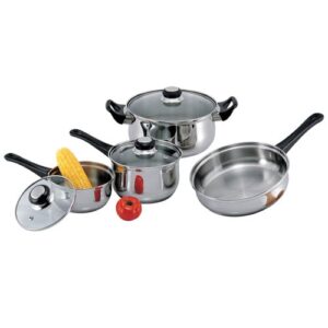 Fntinc 02207 7Pc Cookware Set - Bakelite Handle